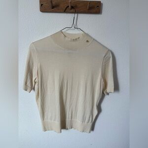 Anine Bing XS wool/cashmere mock neck